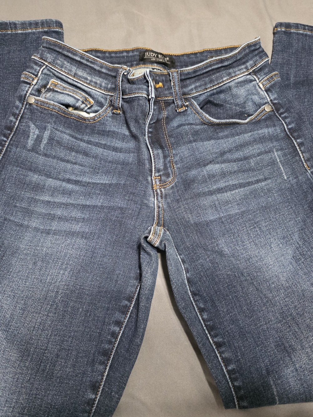 Judy Blue Dark Wash High-Rise Jeans - Blue